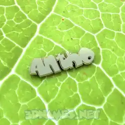 antho in Gold Leaf style - 3D name wallpaper