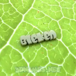 bleken in Gold Leaf style - 3D name wallpaper