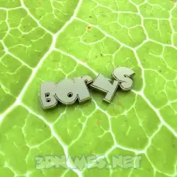 borys in Gold Leaf style - 3D name wallpaper