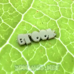 brook in Gold Leaf style - 3D name wallpaper