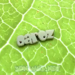 daroz in Gold Leaf style - 3D name wallpaper