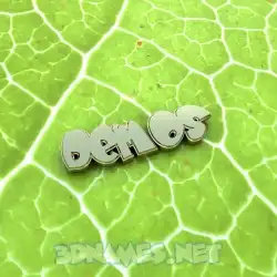 demos in Gold Leaf style - 3D name wallpaper