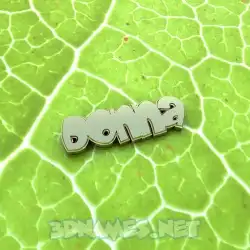 donna in Gold Leaf style - 3D name wallpaper