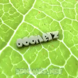 doomerz in Gold Leaf style - 3D name wallpaper