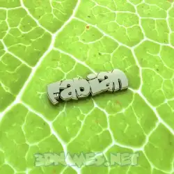 fabian in Gold Leaf style - 3D name wallpaper