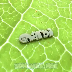 gharbi in Gold Leaf style - 3D name wallpaper