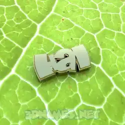 hal in Gold Leaf style - 3D name wallpaper