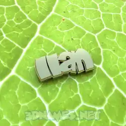 ilan in Gold Leaf style - 3D name wallpaper