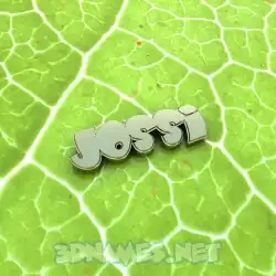 jossi in Gold Leaf style - 3D name wallpaper