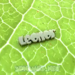 leonor in Gold Leaf style - 3D name wallpaper