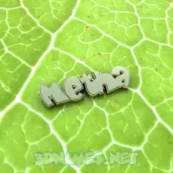 metha in Gold Leaf style - 3D name wallpaper