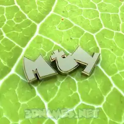 mty in Gold Leaf style - 3D name wallpaper