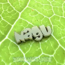 nagu in Gold Leaf style - 3D name wallpaper