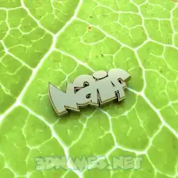naif in Gold Leaf style - 3D name wallpaper