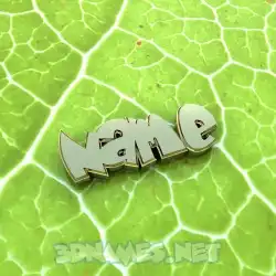 name in Gold Leaf style - 3D name wallpaper