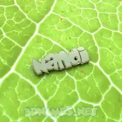 nandi in Gold Leaf style - 3D name wallpaper