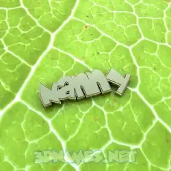 nanny in Gold Leaf style - 3D name wallpaper