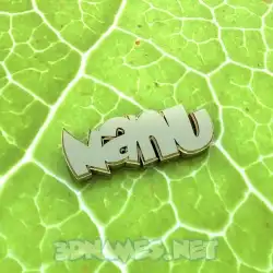nanu in Gold Leaf style - 3D name wallpaper