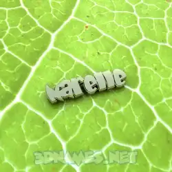 narelle in Gold Leaf style - 3D name wallpaper