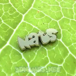 nats in Gold Leaf style - 3D name wallpaper