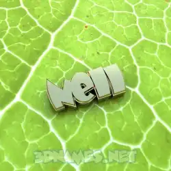nell in Gold Leaf style - 3D name wallpaper