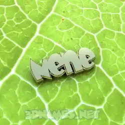 nene in Gold Leaf style - 3D name wallpaper