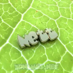nett in Gold Leaf style - 3D name wallpaper