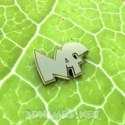 nf in Gold Leaf style - 3D name wallpaper