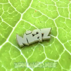 niaz in Gold Leaf style - 3D name wallpaper