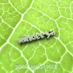 nindeeya in Gold Leaf style - 3D name wallpaper