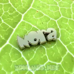 nora in Gold Leaf style - 3D name wallpaper