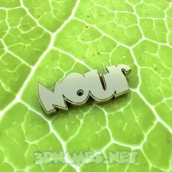 nour in Gold Leaf style - 3D name wallpaper