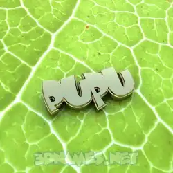 pupu in Gold Leaf style - 3D name wallpaper