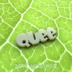 quee in Gold Leaf style - 3D name wallpaper