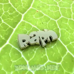 raph in Gold Leaf style - 3D name wallpaper
