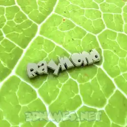 raymond in Gold Leaf style - 3D name wallpaper