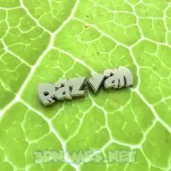 razvan in Gold Leaf style - 3D name wallpaper