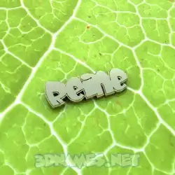 reine in Gold Leaf style - 3D name wallpaper