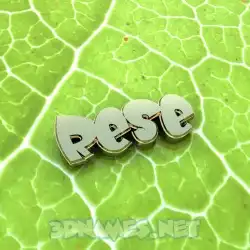 rese in Gold Leaf style - 3D name wallpaper