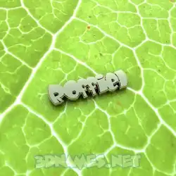 roffiel in Gold Leaf style - 3D name wallpaper