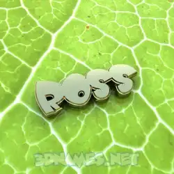 ross in Gold Leaf style - 3D name wallpaper