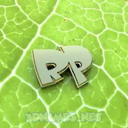 rp in Gold Leaf style - 3D name wallpaper