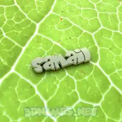 samail in Gold Leaf style - 3D name wallpaper