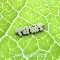 tatis in Gold Leaf style - 3D name wallpaper