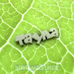 tayma in Gold Leaf style - 3D name wallpaper