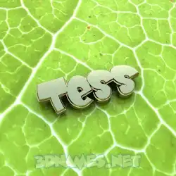 tess in Gold Leaf style - 3D name wallpaper