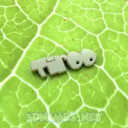 tiroo in Gold Leaf style - 3D name wallpaper