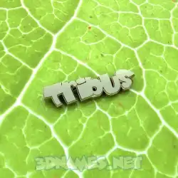 tribus in Gold Leaf style - 3D name wallpaper