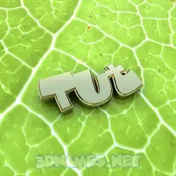 tut in Gold Leaf style - 3D name wallpaper