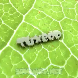 tuxedo in Gold Leaf style - 3D name wallpaper